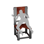 usage of Heavy-duty metal BDSM restraint chair