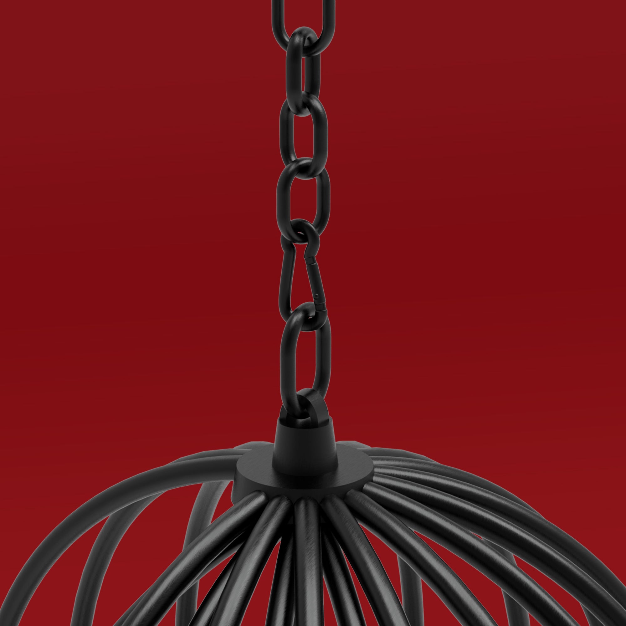 zoom in detail of bdsm cage